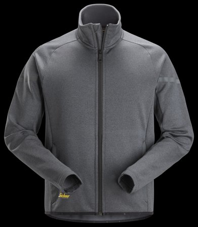 Snickers Workwear 8051-5804 Fleecejacka grå/svart Grå/svart, Kläder