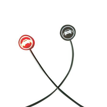 Car Blind Spot Detection System Prompt Light 5VA A 5VA