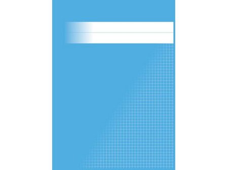 Räknehäfte A4 rutat 5x5mm mellanblå - Lyreco - Skola och förskola - Förbrukning skola häften - Räknehäften