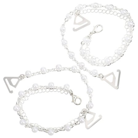 Sommerdekor Perle BH-belte Justerbare BH-stropper Undertøy