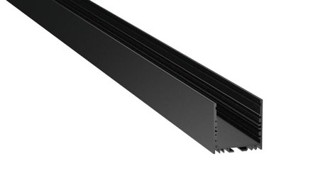 SYNERGY U-Profil 200cm, ALU3535 schwarz