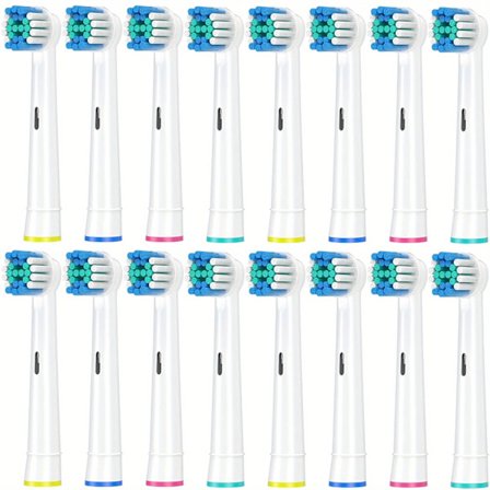 4/16/20/80 st Ersättningsborsthuvuden för eltandborste Oral B Sensitive D25 D30 D32 D18 4739 3709 4728 D4510