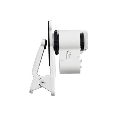 Lupe 45X med LED-lys og klemme