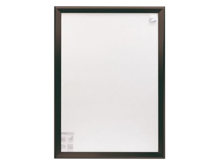 Väggram 70x100cm alu.profil 45mm svart - Lyreco - Kontorsmöbler och inredning - Tavlor ställ och ramar - Väggramar
