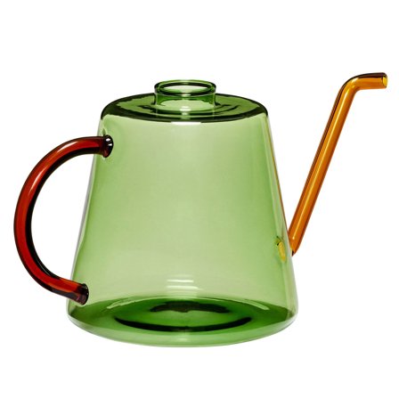 Hübsch Flora vandkande, 23 cm, grøn/rav | KitchenOne