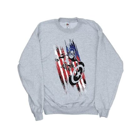 Marvel Mens Avengers Captain America Streaks Sweatshirt XL Spor