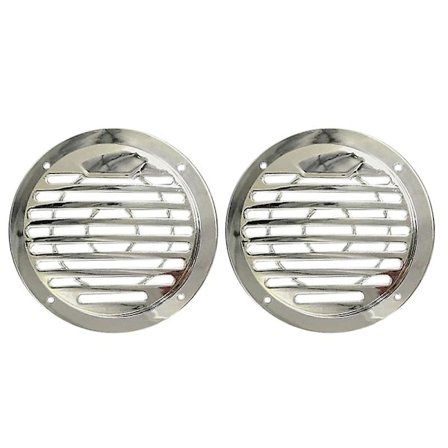 Dekorativt Mesh-deksel for høyttaler, erstatning, sirkelgitter, beskyttelse, svart