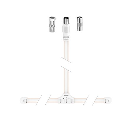 HAMA DAB+/FM-ledningsantenne 1,75 m