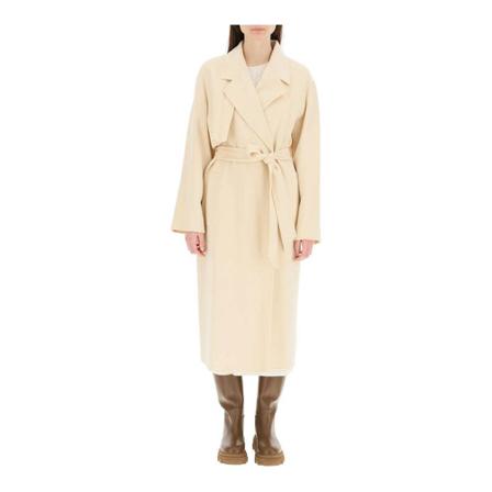 IVY Oak, Coat Beige, Dames, Maat:M,wol