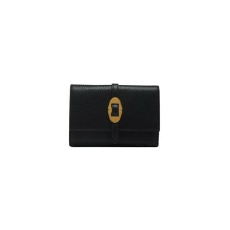 Coccinelle Cosima medium portfolio Sort, Dame Punge og Kortholder, Størrelse: ONE Size