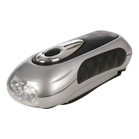 Käsikäyttöinen taskulamppu Ei paristoja tarvita, ympäristöystävällinen, retkeilyyn, vaellukseen