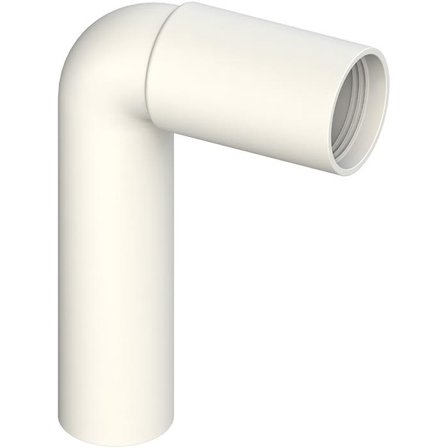 Faluplast 8580478 Fleksvinkel 32 mm, for badekarsavløp, Innendørsavløp