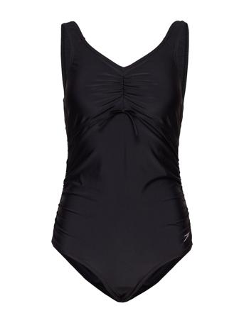 Essential U-Back Maternity 1 Piece Badedragt Badetøj Sort Speedo