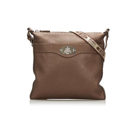 Fendi Vintage Pre-owned Tass , Bruin , Dames , Maat: ONE Size Vintage Tassen
