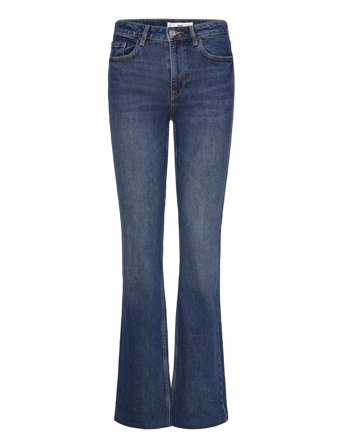 Fiona Flared Mid-Rise Jeans Blue Mango