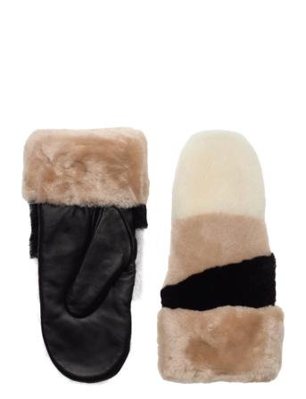 Cattymbg Mitten Accessories Gloves Thumb Gloves Monivärinen/Kuvioitu Markberg