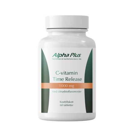 Alpha Plus C-vitamin Time Release 1000mg 60 tabletter