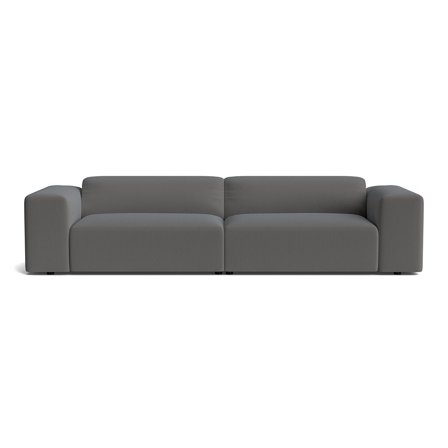 Soma XL 3 personers sofa - Lisboa Antracit - 312x101x75 - Sofa, 3 personers sofa