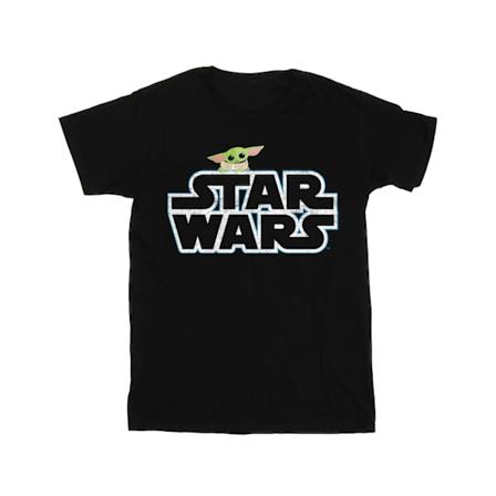 Star Wars The Mandalorian The Child Logo T-shirt L Svart Black L