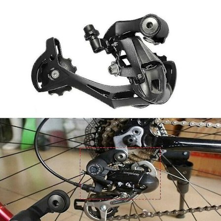 9 Speed ​​Direct Mount MTB Cykel Bagskifter Cykler Rd-m390