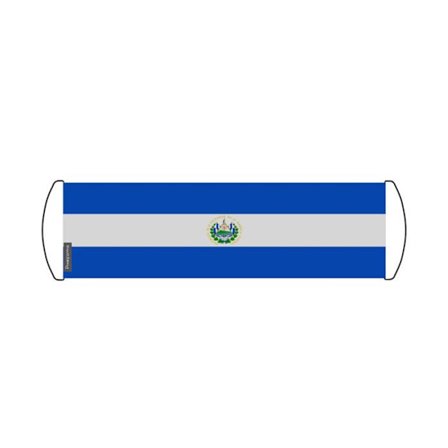 Flagga - Salvador - 24 x 70 cm - Polyester - Vattentät - Fram/bak