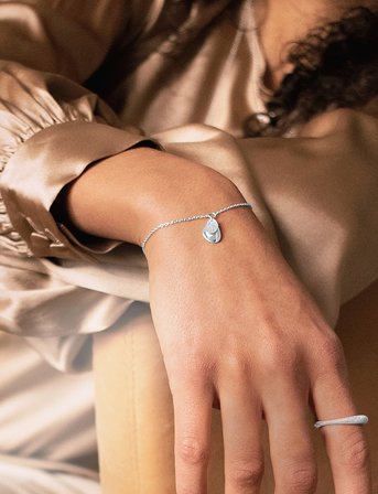 Drakenberg Sjölin Lakeside Drop Bracelet - Silver - ONE SIZE