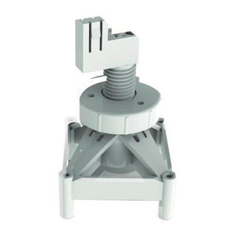 Purus Saga Støtte 3 stk., 60 mm, Innendørsavløp