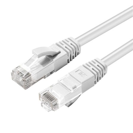 MicroConnect nettverkskabel - 20 cm - hvit