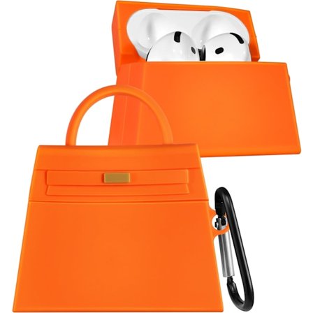 Fodral till AirPods 4:e generationen - med nyckelring för AirPods 4:e generationens fodral (2024) Väska Ko Söt Kawaii Rolig 3D Mjuk Silikon Kul Cool 