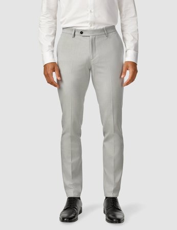 Shaping New Tomorrow - Essential Suit Pants - Teal Blue - Slim Fit - Male - Size 30/30