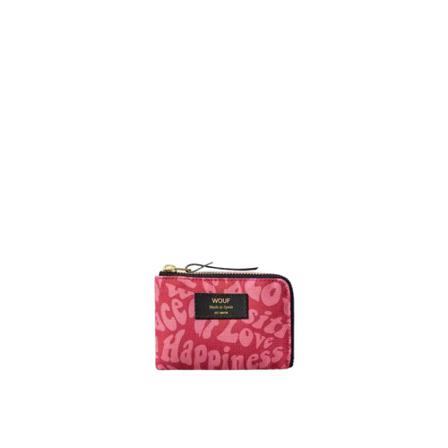 Wouf, Groovy Card Holder Czerwony, Kobieta, Rozmiar: ONE Size