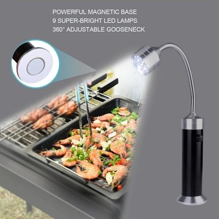 Utomhusgrill Ljusgrill Weber Tillbehör LED Ljusgrillverktyg