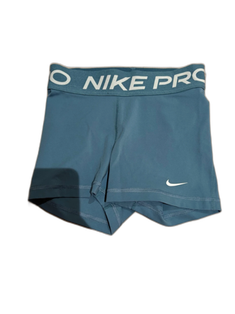 Nike Pro blå träningsshorts