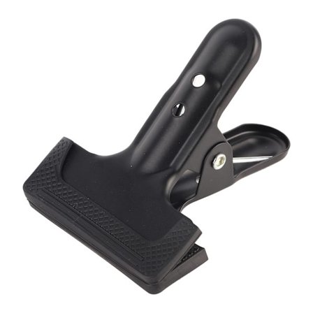 Kraftig metallfjærklemme bakgrunnsklemme for fotostudiofotograferingsbakgrunn