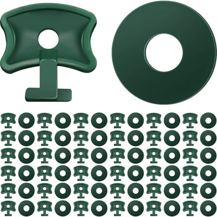 200 stk. drivhusclips i plast til fastgørelse af drivhus