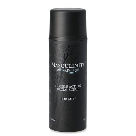 Beauté Pacifique Masculinity Double Action Face Scrub 100 ml, Mænd, Ansigtspleje, Masker
