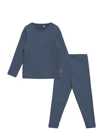 Pyjamas Set - Boy Pyjamas Sett Blå CeLaVi*Betinget Tilbud