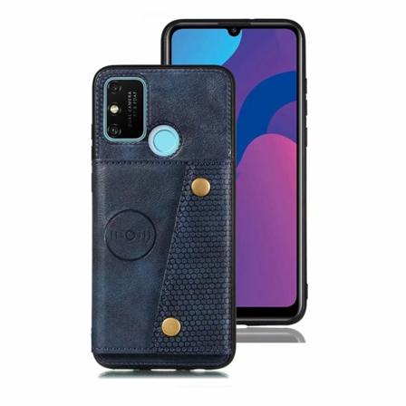 Samsung Galaxy A21S - Professionellt Skal med Kortfack Svart