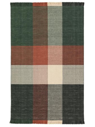 Aberdeen 140X200 Small Green/Black Rug