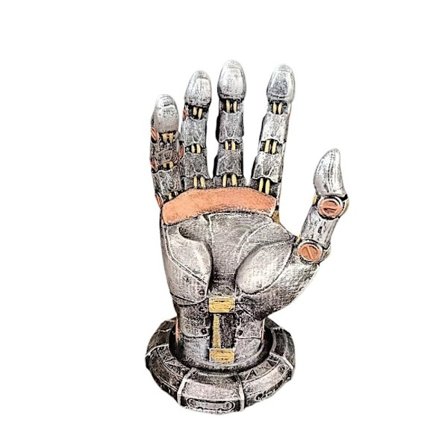 Cyberpunk Mekanisk Håndstand - Universal Gaming Headset og Controller Holder til Skrivebord - Robotarm B