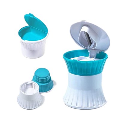 Tablettkross, 3 i 1 Multifunktionell Tablettskärare/kross/låda för små tabletter