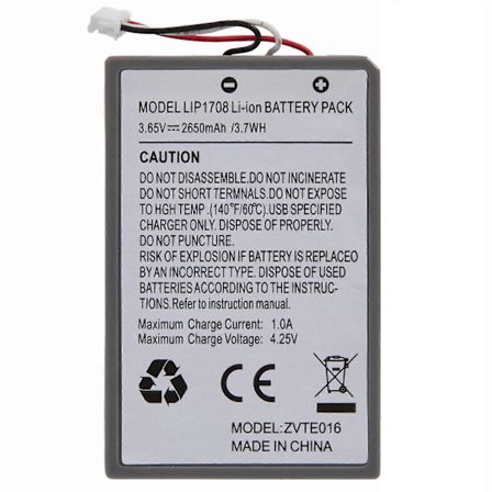 Til Sony Playstation 5 3.65V 2650mAh Genopladeligt Li-polymer Batteri Samlingsdel (Kode: LIP1708)