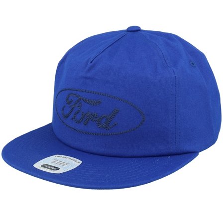 Brixton - Ford Number One Hp Ford Blue Snapback Snapback Blue Cap - @ Hatstore