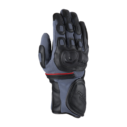 Motorhandschoenen Furygan Dirt Road Zwart/Grijs/Rood XL