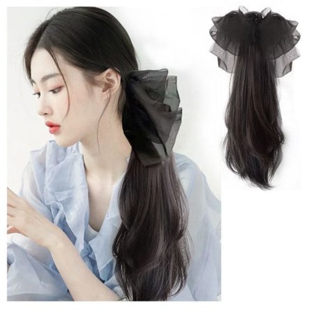 TG Hårclips Barrette Hårklämma SVART BRUN 1 svart brun 1-1