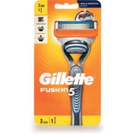 Gillette - Fusion - Shaving Machine + 2 Spare Heads
