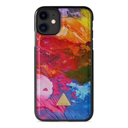 Naive iPhone 11 Skal - Rainbow Ink