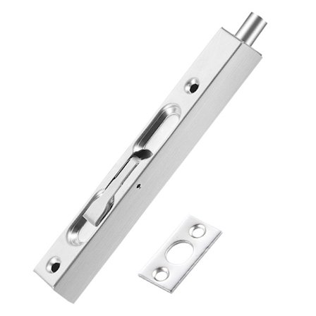 2 stk. skjult dørhasp sikkerhetslås, håndtakslås skyvelås, skjulte dørhasper og låser