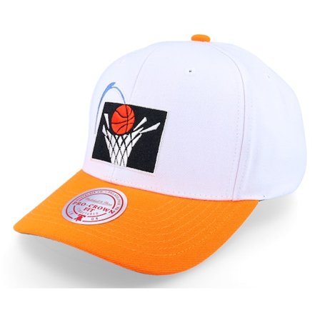 Mitchell & Ness - NBA White adjustable Caps - Cleveland Cavaliers Team 2 Tone 2.0 Pro White Adjustable @ Hatstore