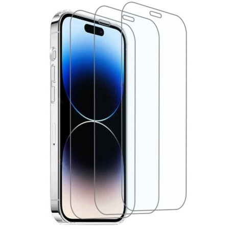 Fuld-samtidig 3-pakke iPhone 11 Pro HD-skærmbeskyttelsespladser tempereret glas